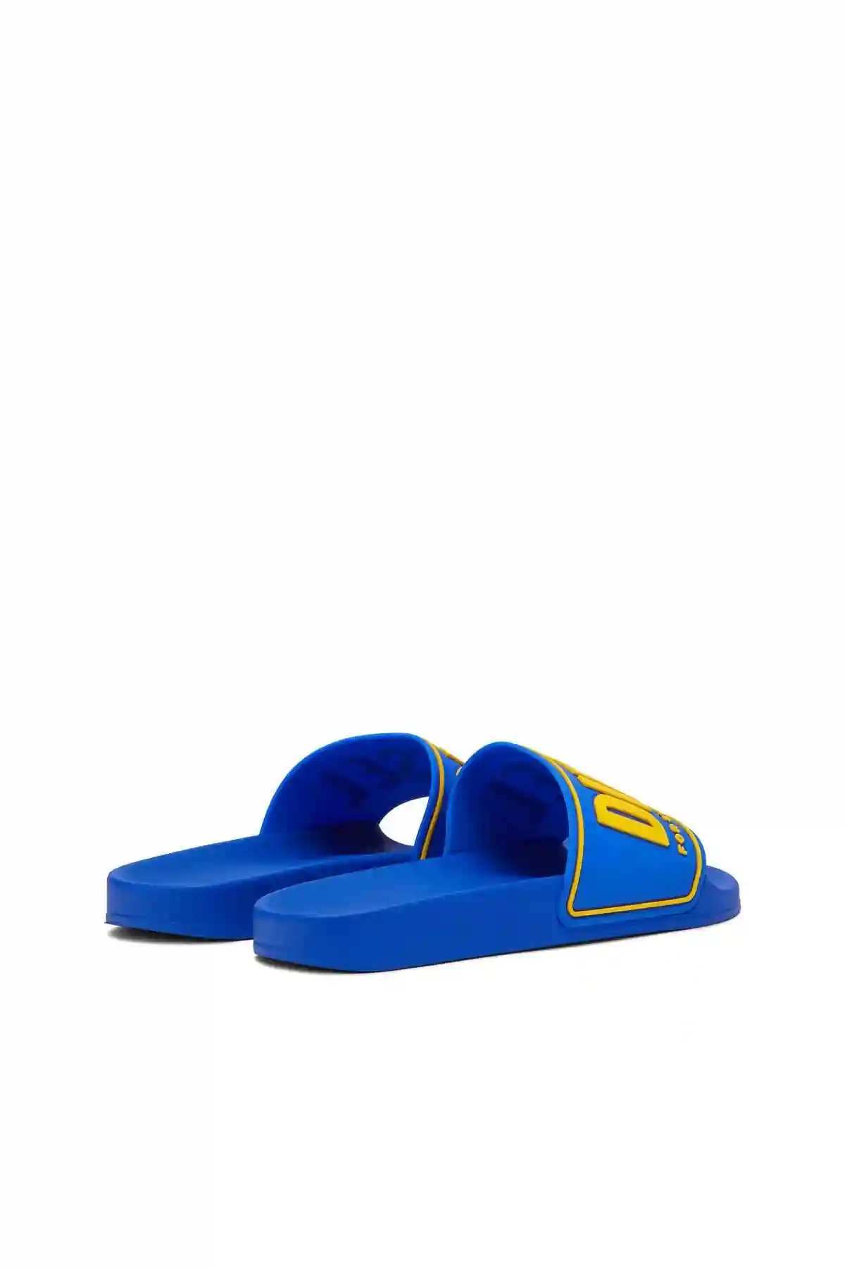 Blue Sa-Mayemi-Pool slides with 3D logo
