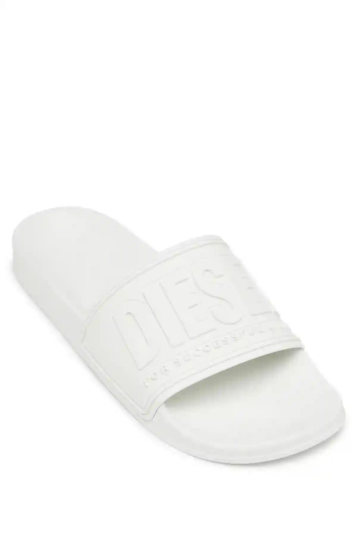 Multicolor Sa-Mayemi-Pool slides with 3D logo