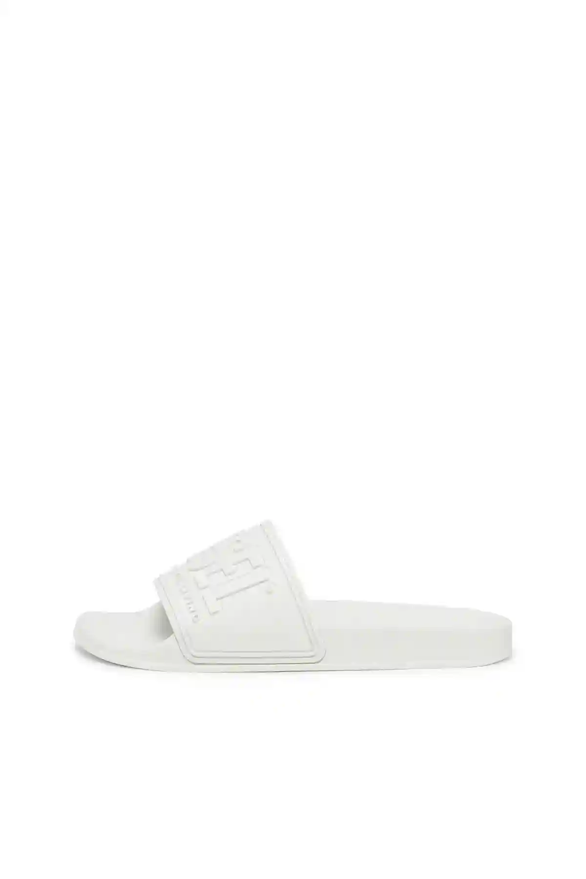 Multicolor Sa-Mayemi-Pool slides with 3D logo