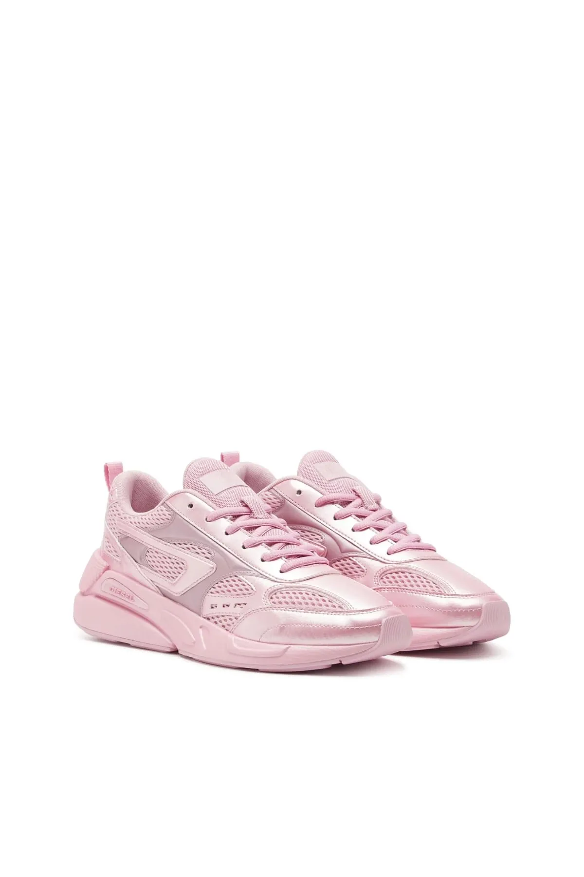 Pink S-Serendipity Sport W-Mesh sneakers with pearlescent overlays