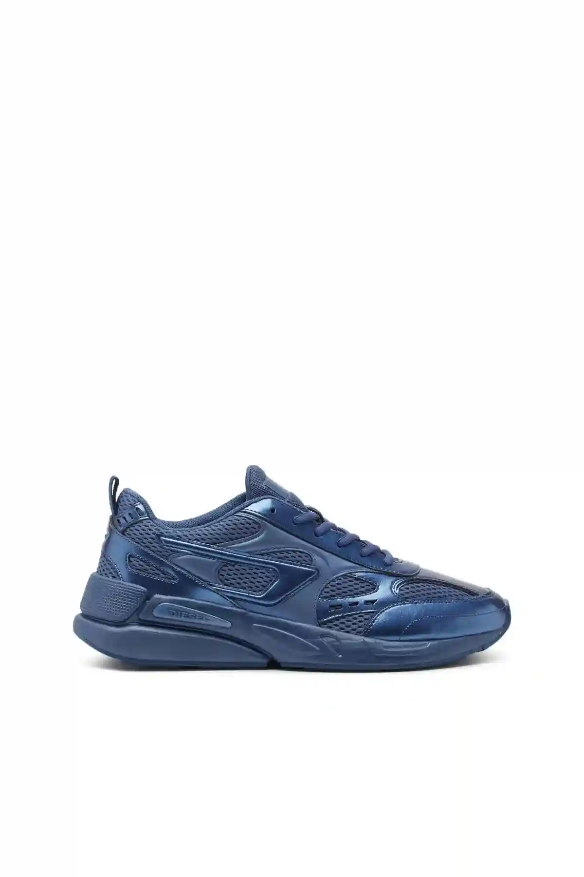 Blue S-Serendipity Sport-Monochrome pearlised mesh sneakers