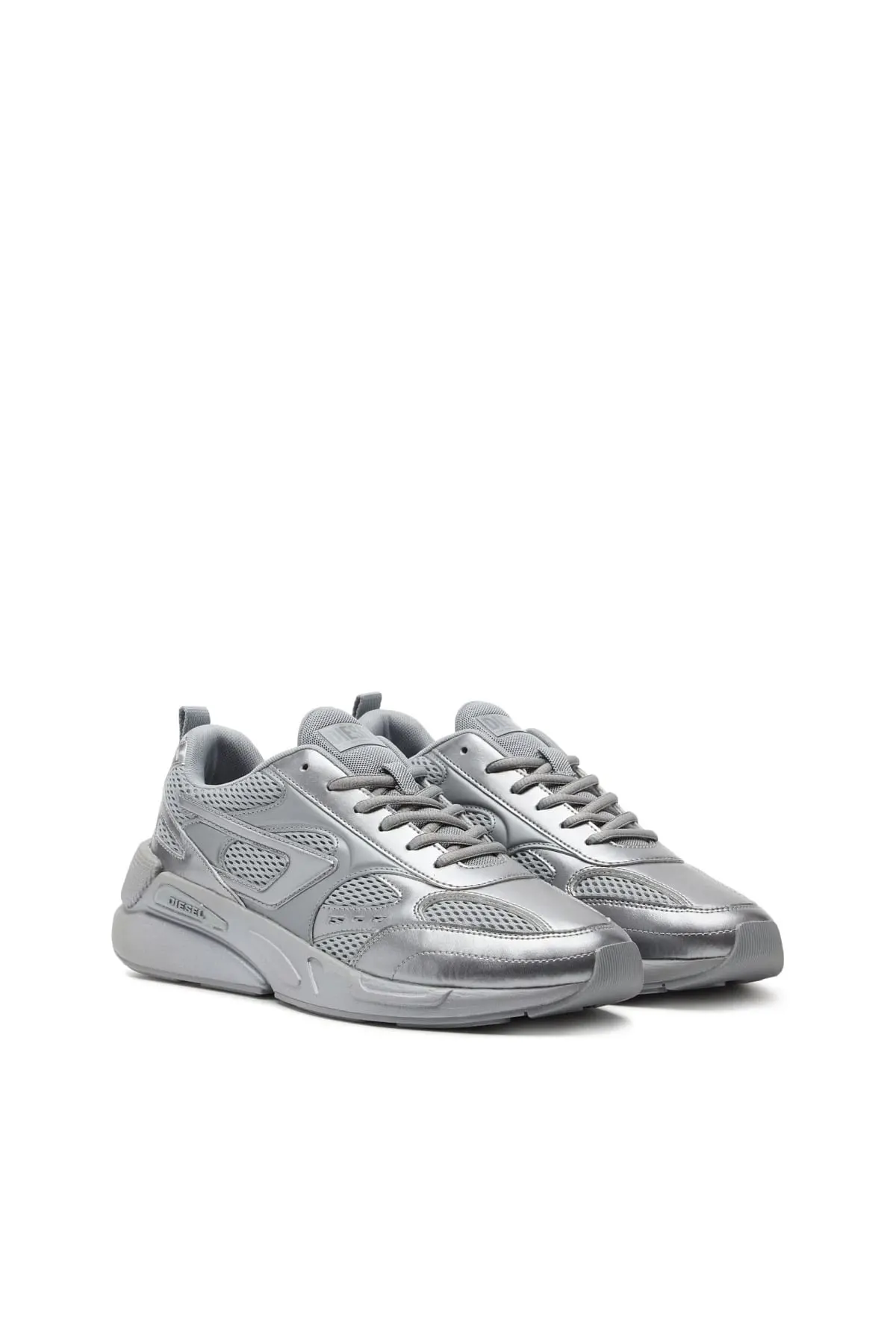 Grey S-Serendipity Sport-Monochrome pearlised mesh sneakers