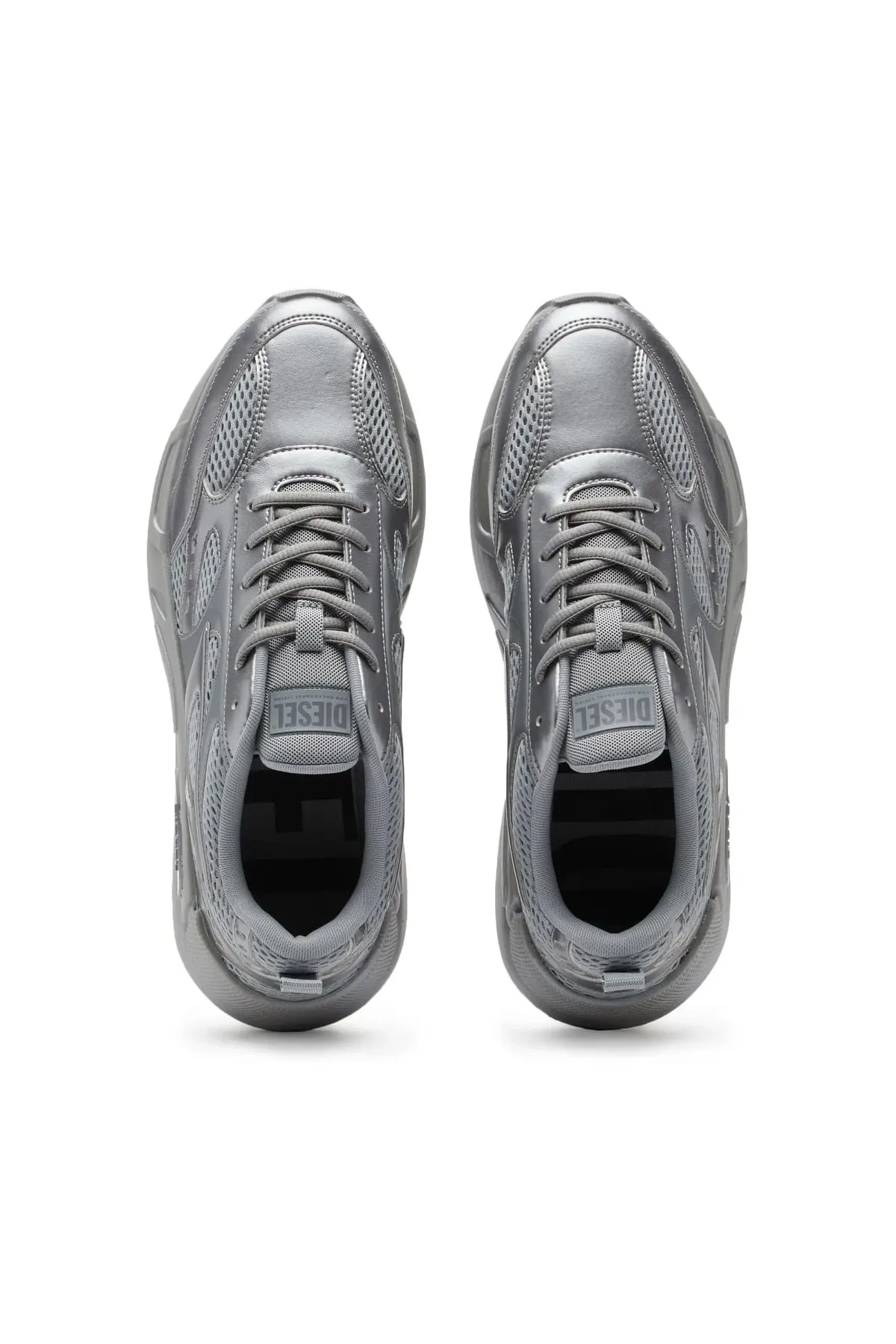 Grey S-Serendipity Sport-Monochrome pearlised mesh sneakers