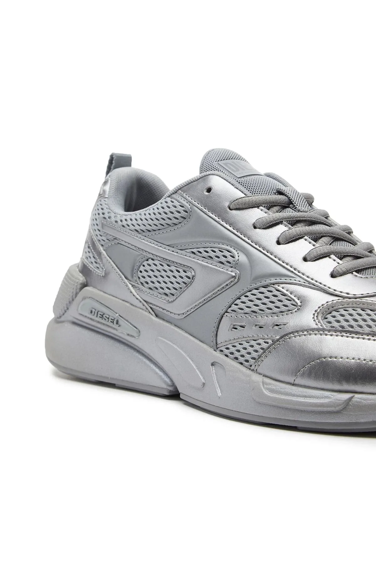 Grey S-Serendipity Sport-Monochrome pearlised mesh sneakers