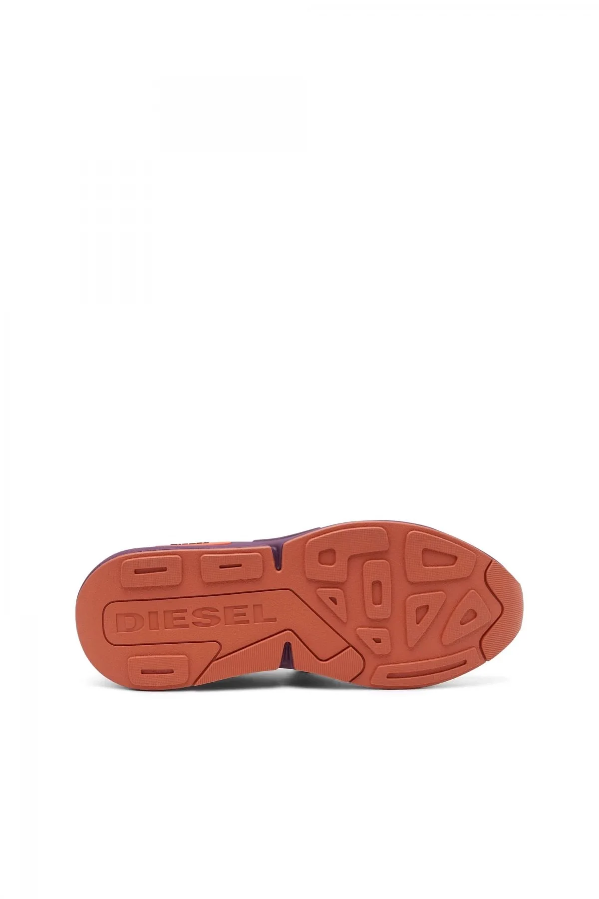 Orange and Purple S-Serendipity Sport-Mesh sneakers with reflective D patch