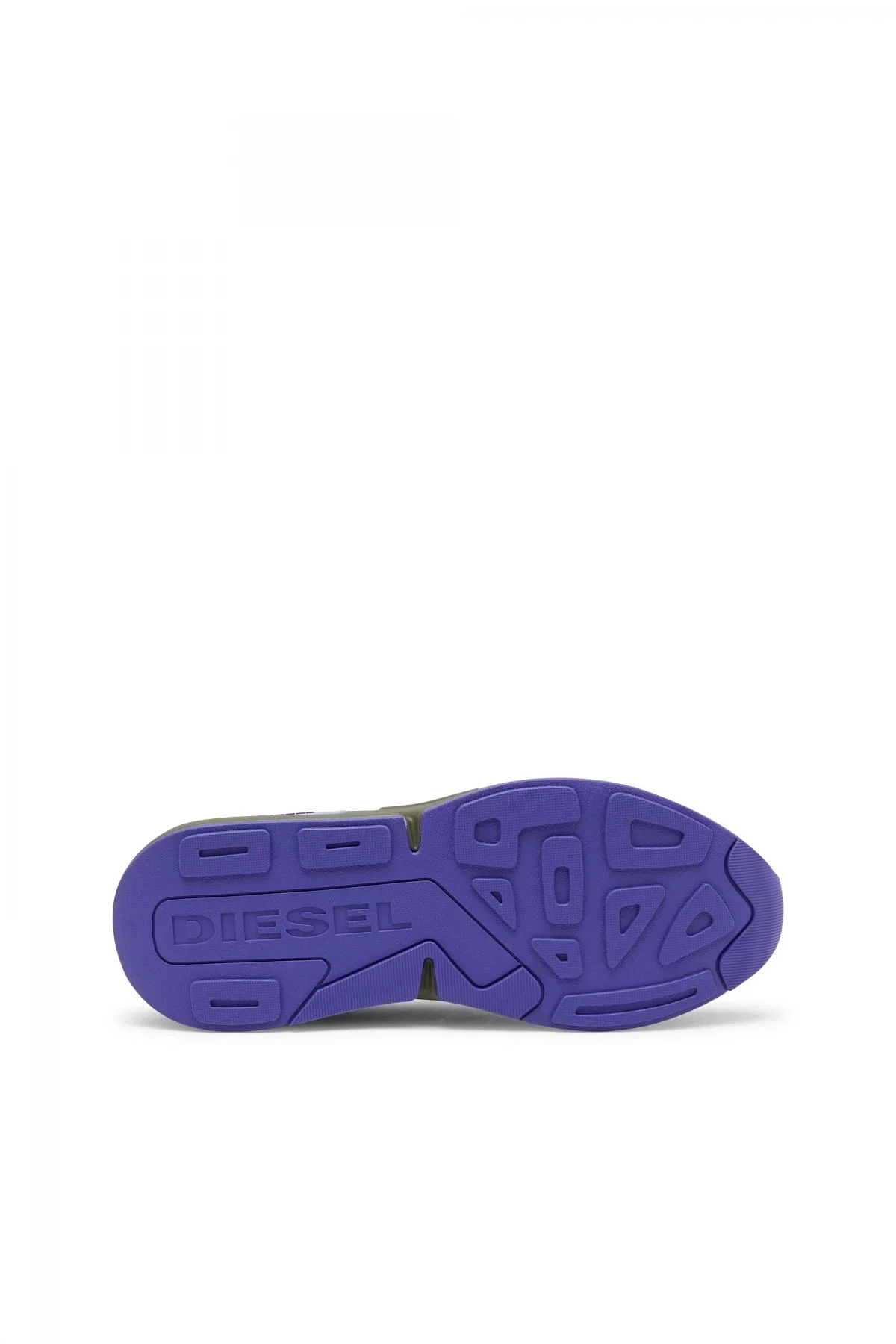 Green and Violet S-Serendipity Sport-Mesh sneakers with reflective D patch