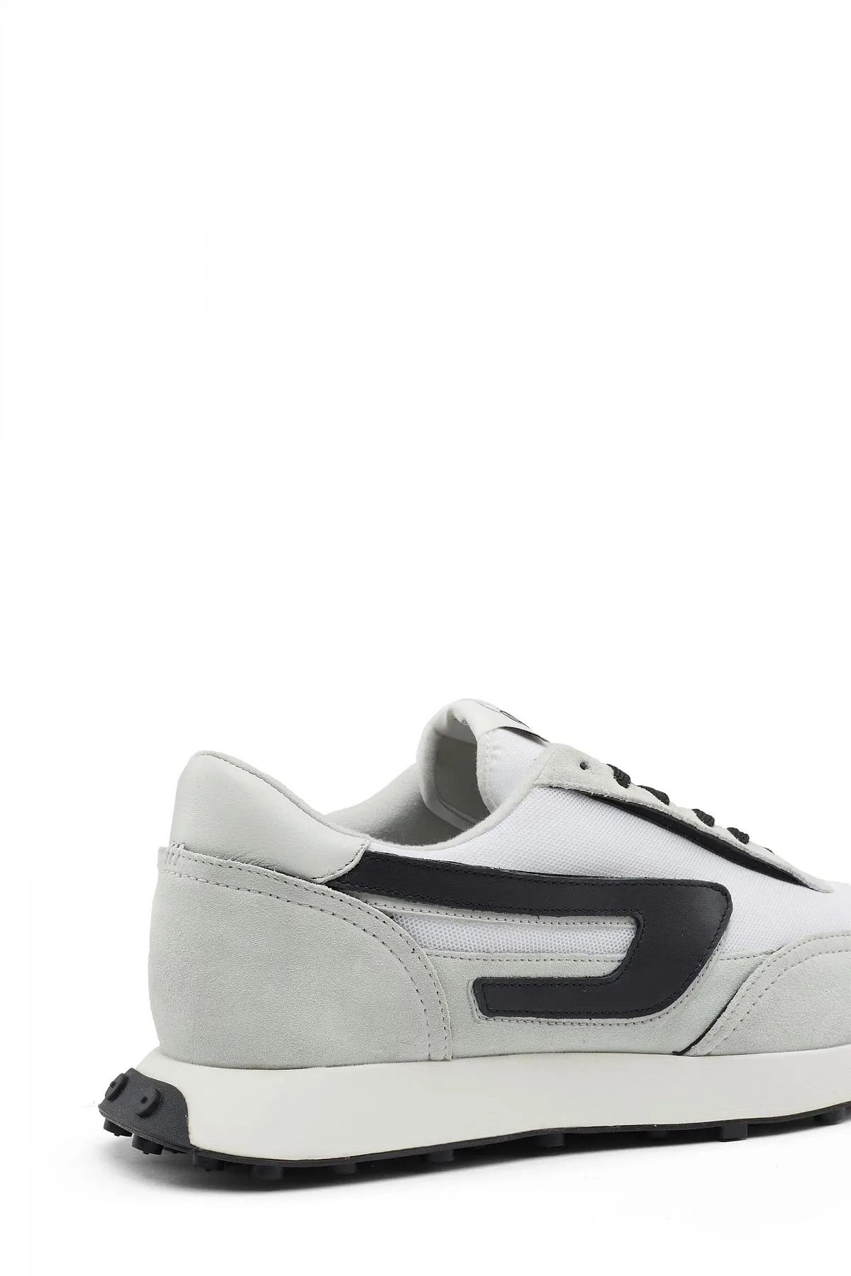 Black and White S-Racer Lc-Mesh sneakers with D logo