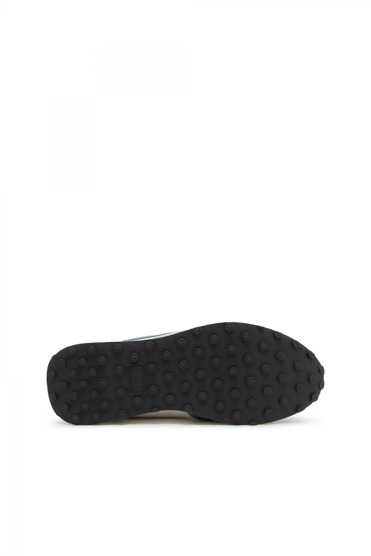White and Green S-Racer Lc-Mesh sneakers with D logo
