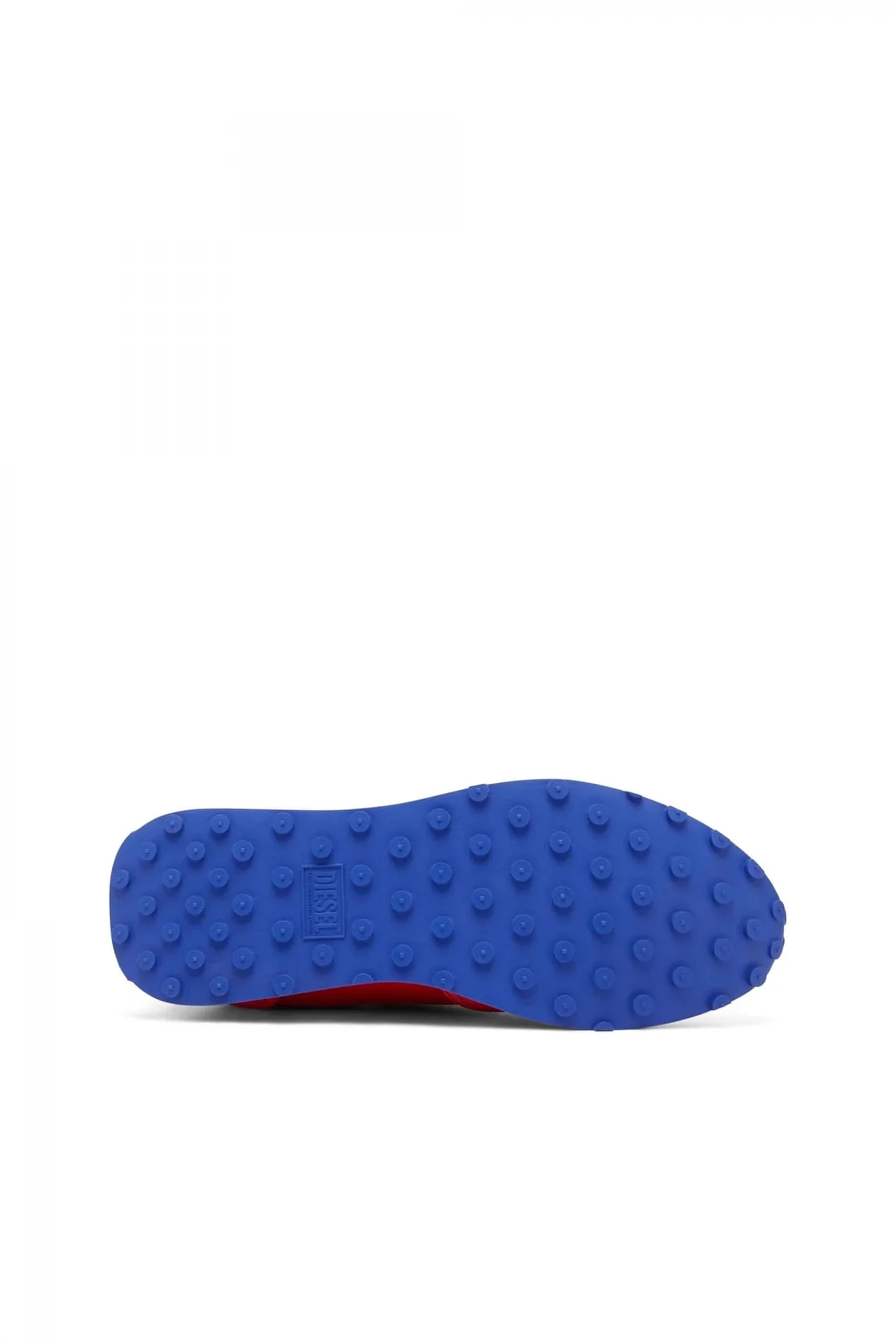 Red S-Racer Lc-Sneakers in mesh suede and leather