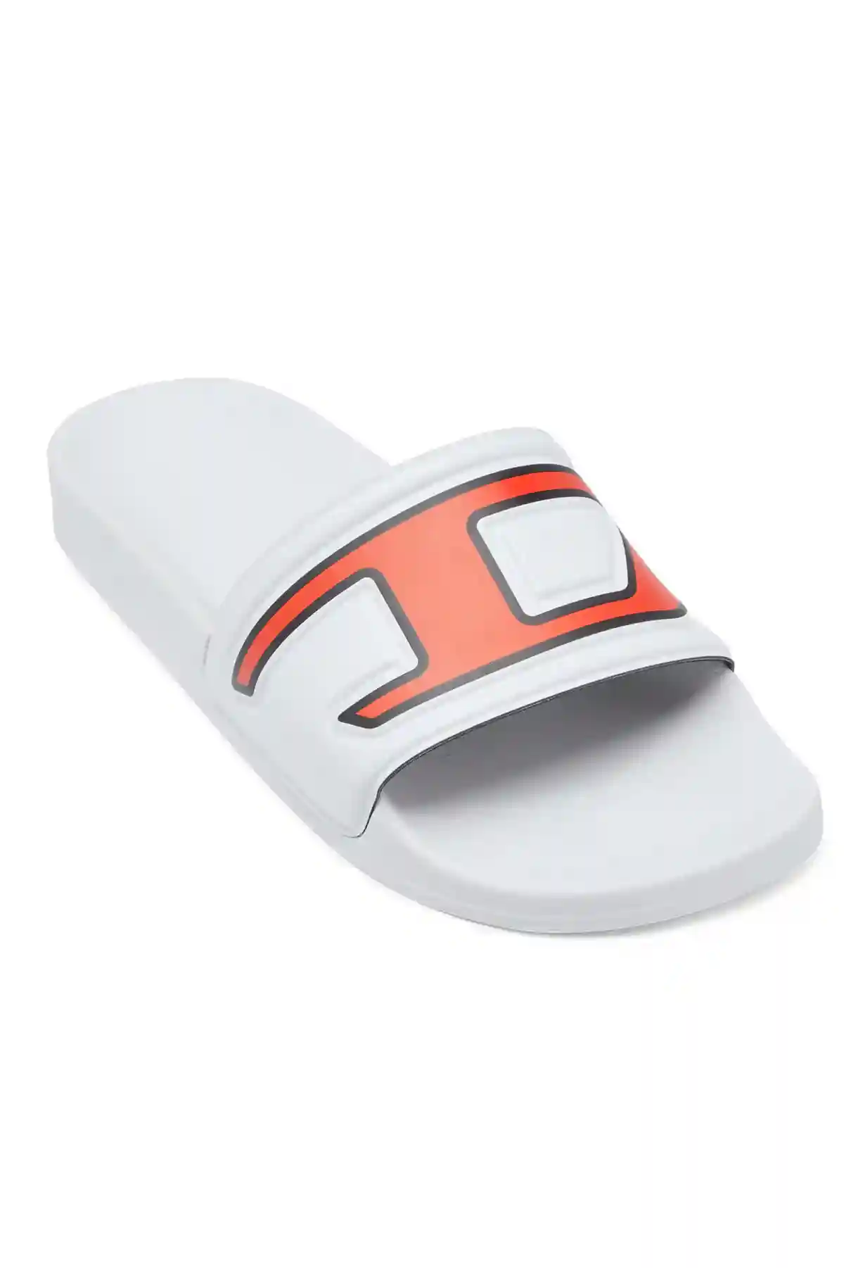 Multi Sa-Mayemi-Pool slides with embedded D logo