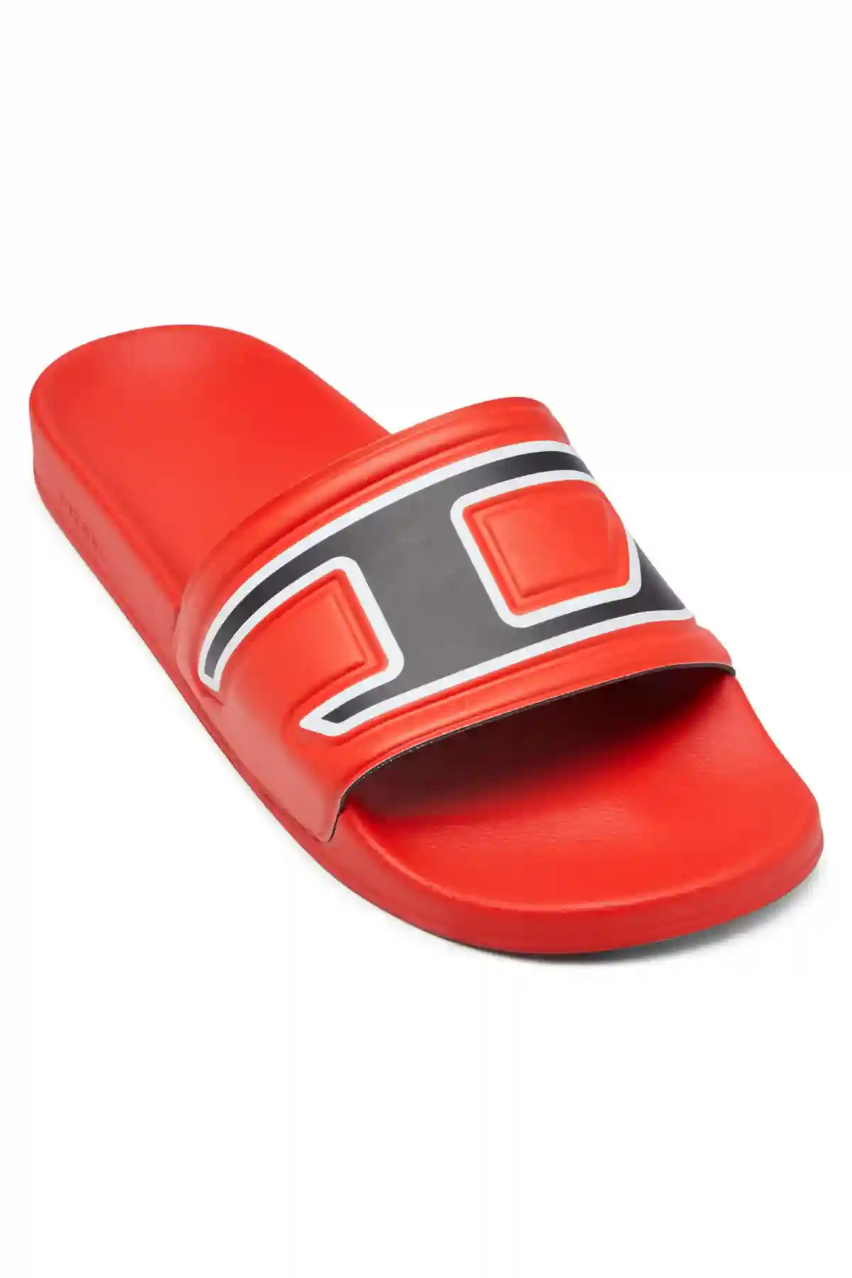 Multi Sa-Mayemi-Pool slides with embedded D logo