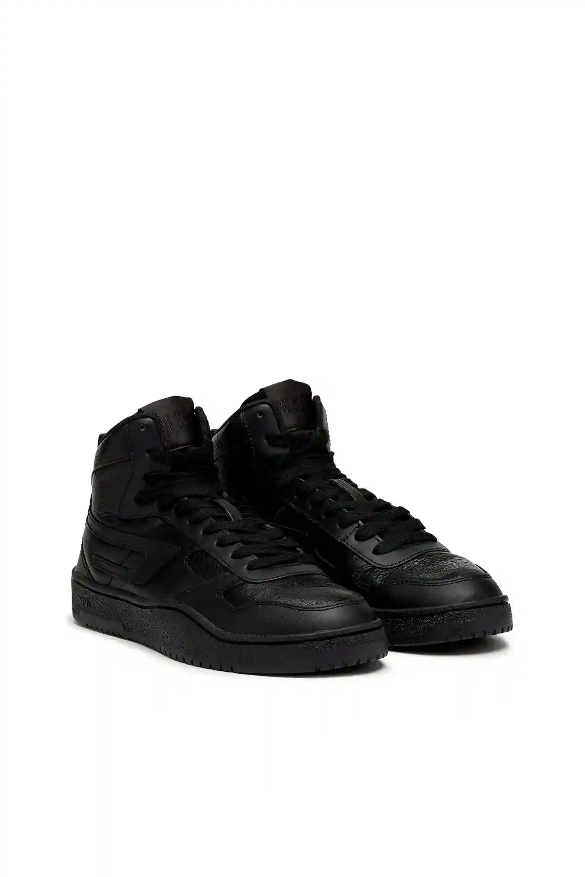 Black S-Ukiyo V2 Mid-High-top sneakers with D branding