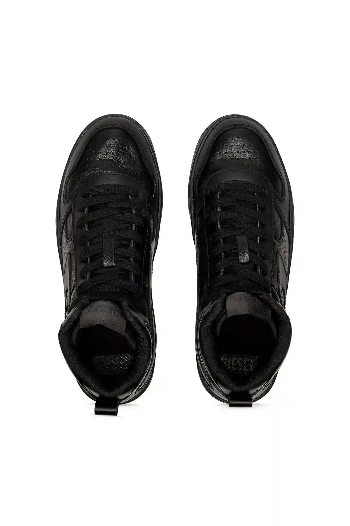 Black S-Ukiyo V2 Mid-High-top sneakers with D branding