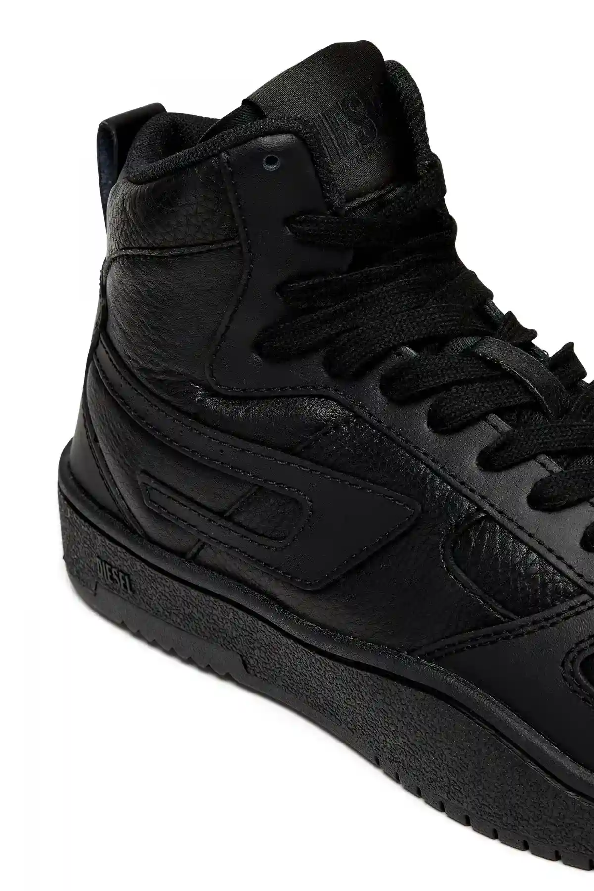Black S-Ukiyo V2 Mid-High-top sneakers with D branding