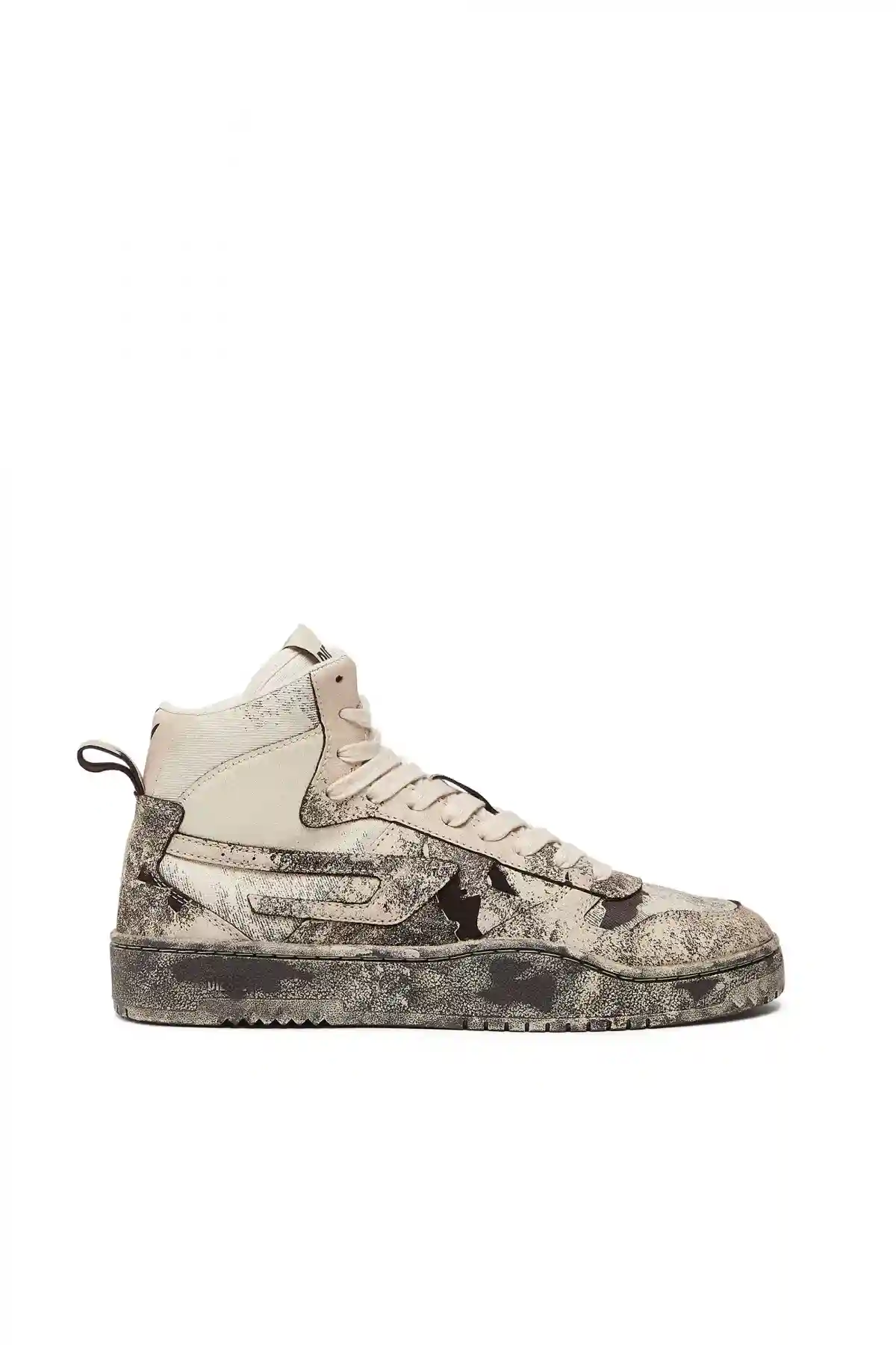 Multi S-Ukiyo V2 Mid-High-top camo sneakers with peel-off effect