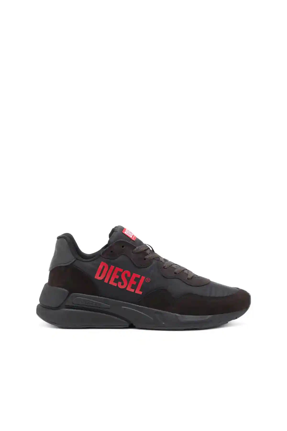 Black S-Serendipity Light-Low-top sneakers in action leather