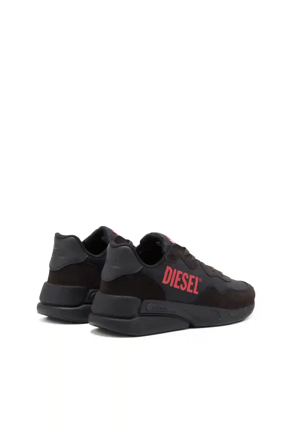 Black S-Serendipity Light-Low-top sneakers in action leather