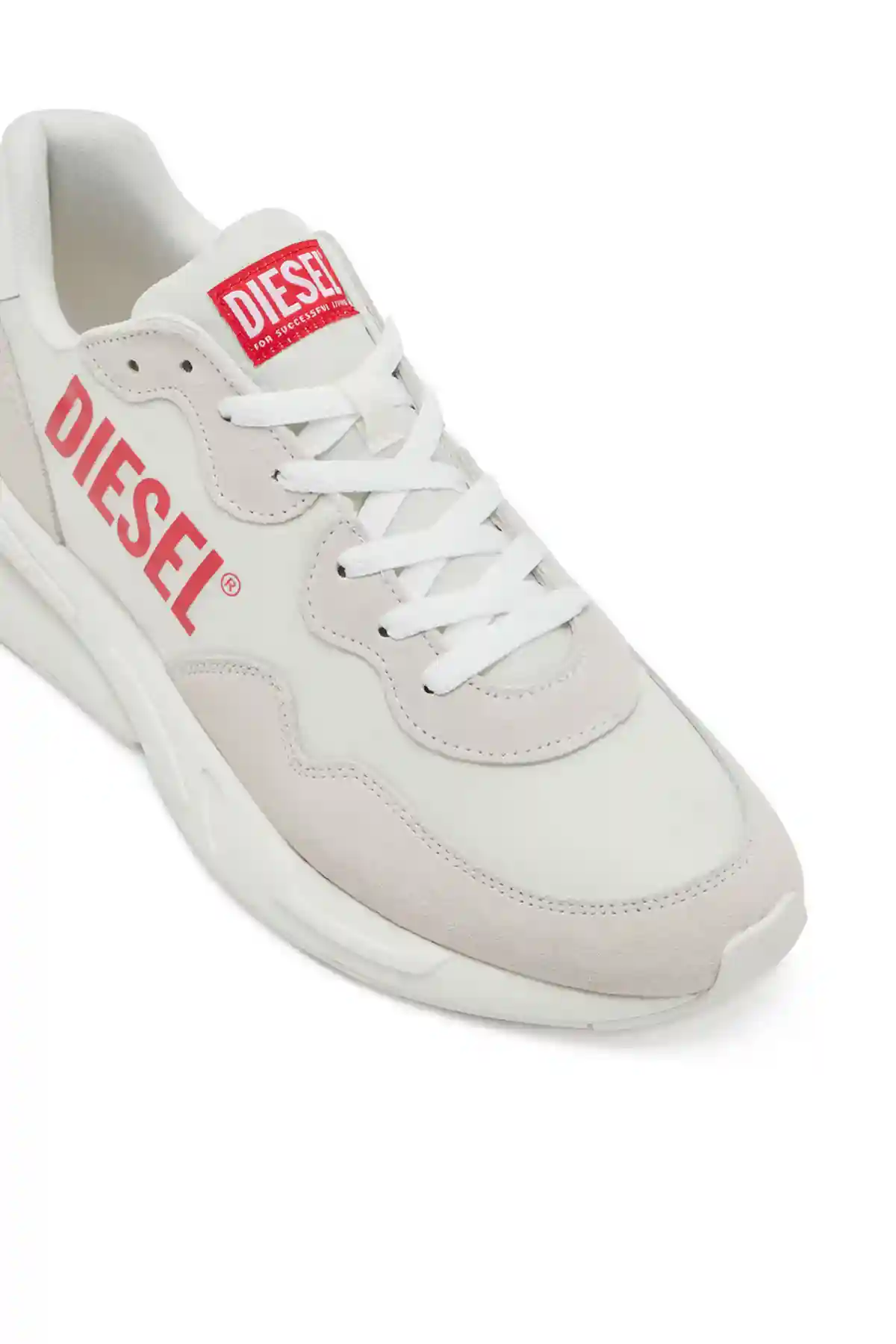 White S-Serendipity Light-Low-top sneakers in action leather