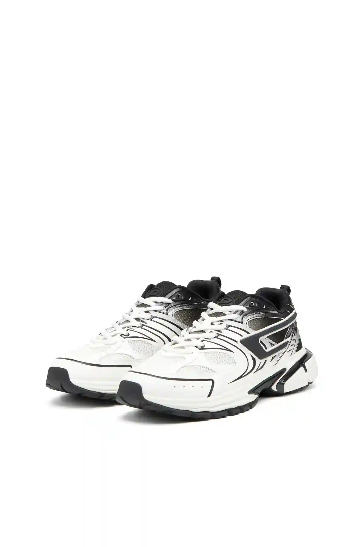 Multi S-Serendipity-Mesh sneakers with hologram overlays