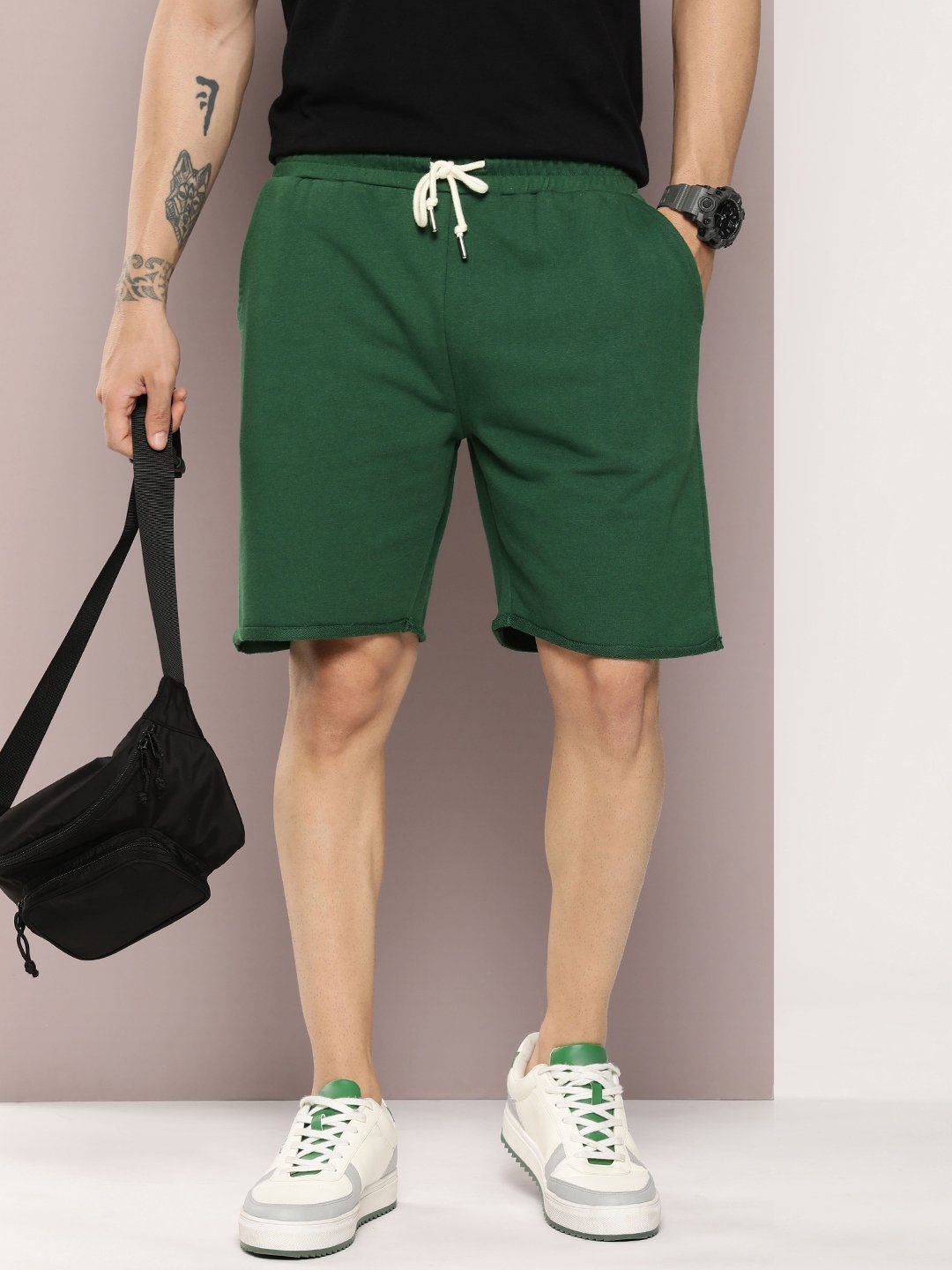 Dillinger | Dillinger Green Solid shorts
