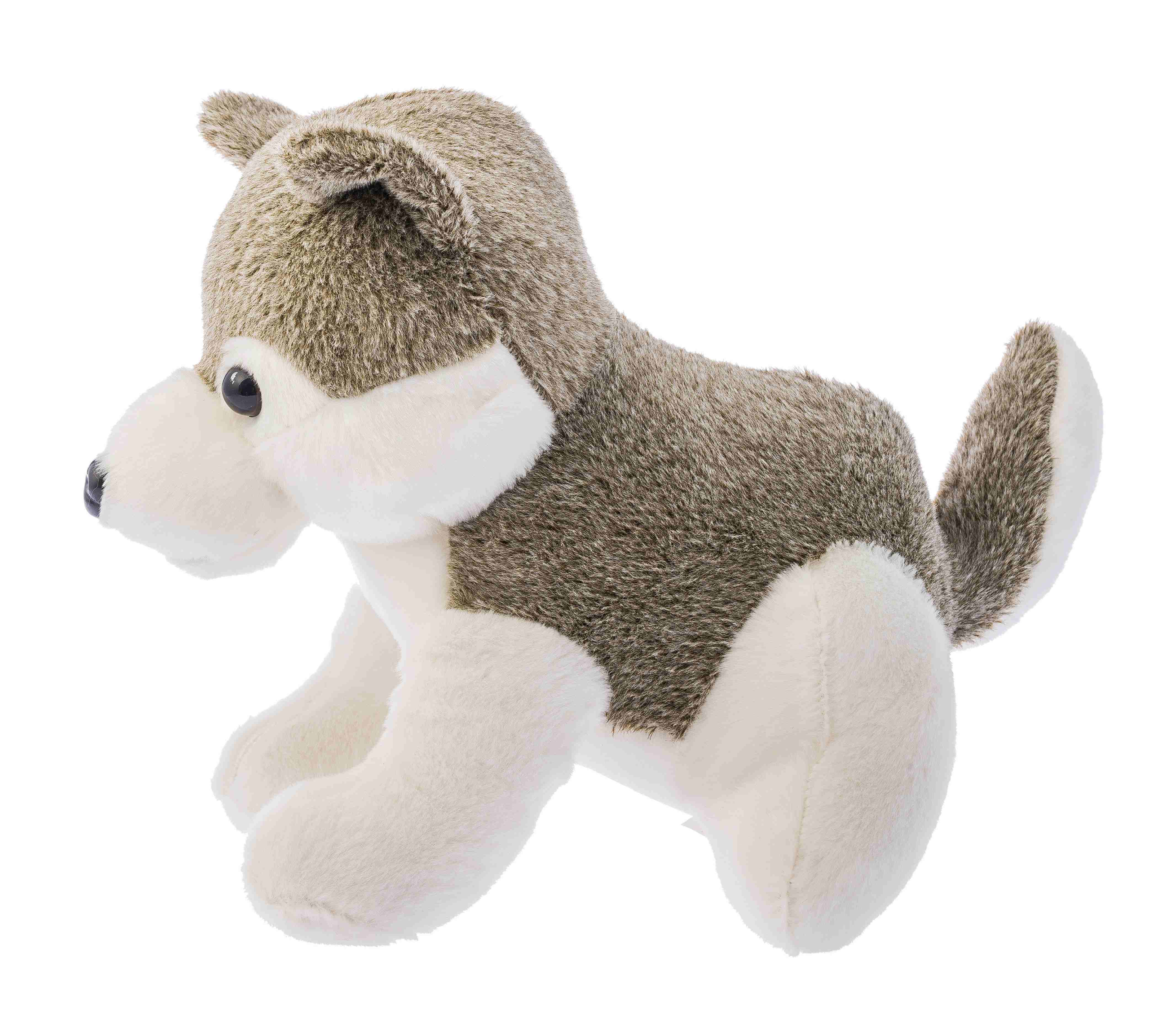Dimpy Toys Jasco Husky Dog, 30 Cm  Animals & Birds for Kids age 3Y+ - 30 Cm (Grey)