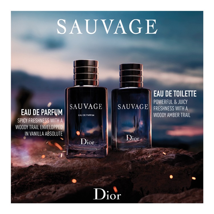 Sauvage eau de parfum 60 ml store