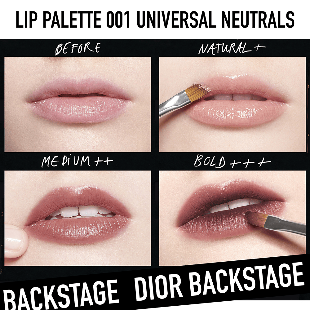 Lip Palette • 001 Universal Neutrals