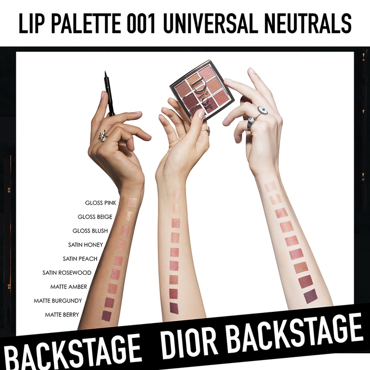Lip Palette • 001 Universal Neutrals