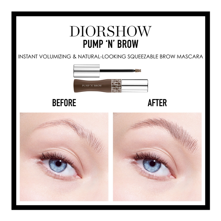 Diorshow Pump 'N' Brow - Squeezable Brow Mascara • 003 Auburn
