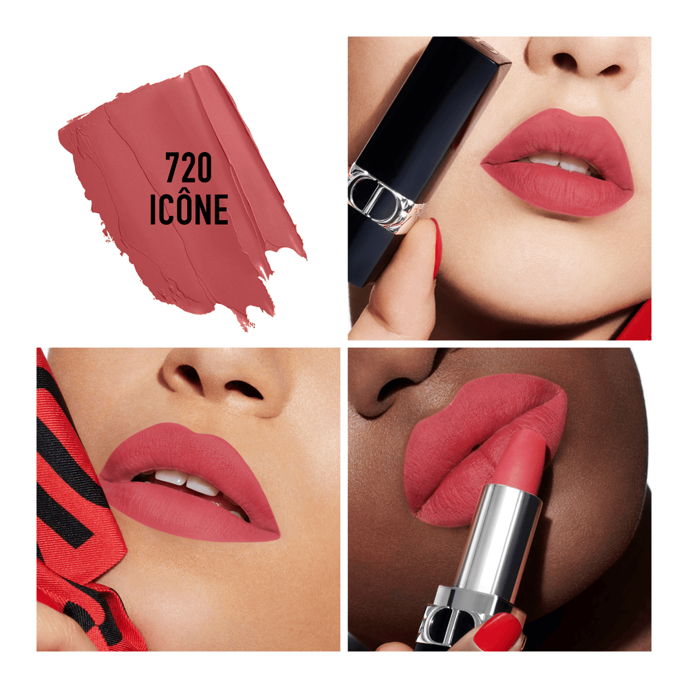 Rouge Dior Couture Finish Refillable Lipstick • 720 Icône