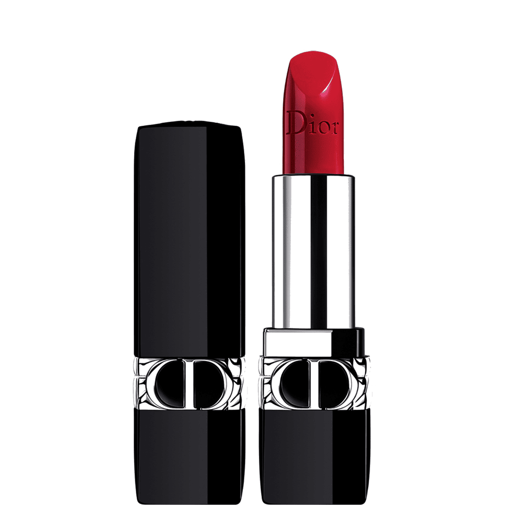 Rouge Dior Couture Finish Refillable Lipstick • 743 Rouge Zinnia