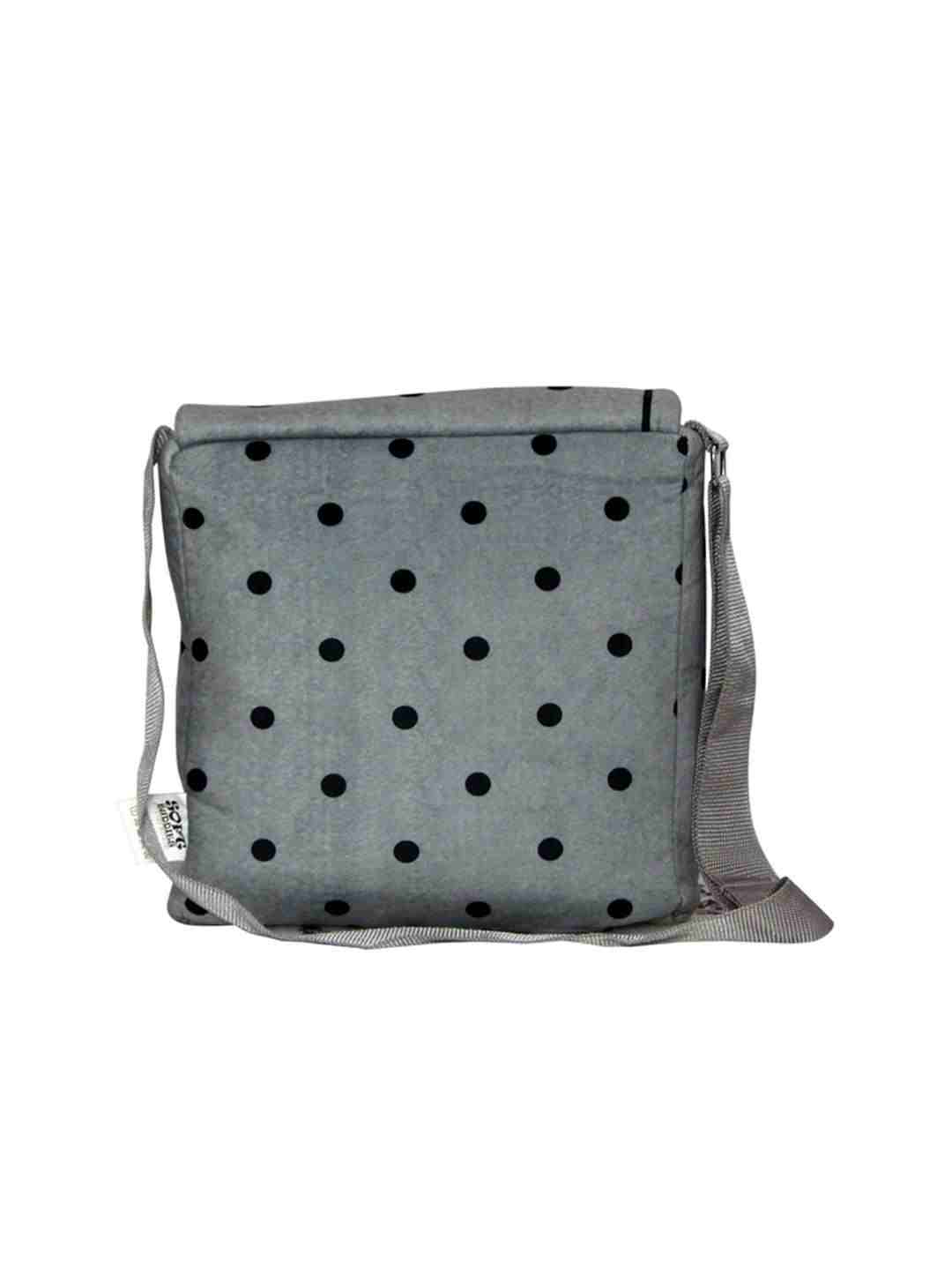 Disney Happiness Unisex Zipper Closure Mickey Mouse Printed Sling Bag_Grey_Free Size Plush Accessories for Kids age 12M+ - 27.94 Cm