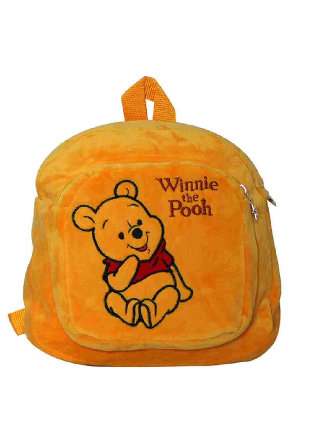 Disney Happiness Unisex Mickey Mouse Backpack_Red Plush Accessories for Kids age 12M+ - 25.4 Cm