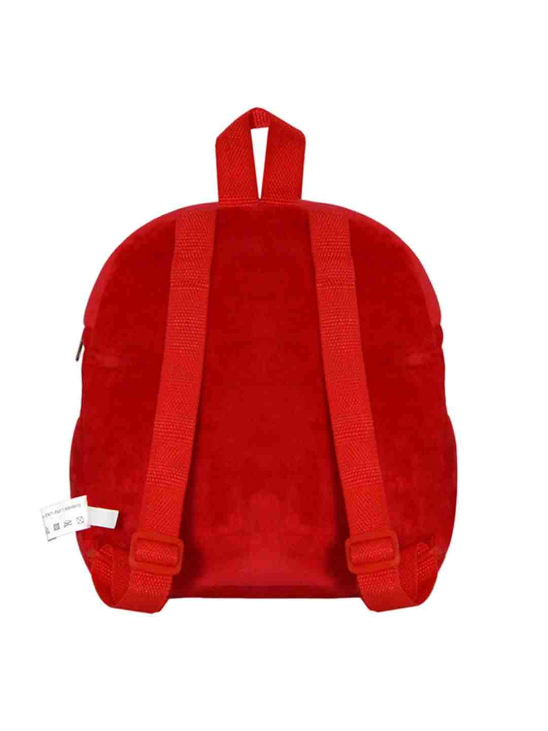 Disney Happiness Unisex Mickey Mouse Backpack_Red Plush Accessories for Kids age 12M+ - 25.4 Cm