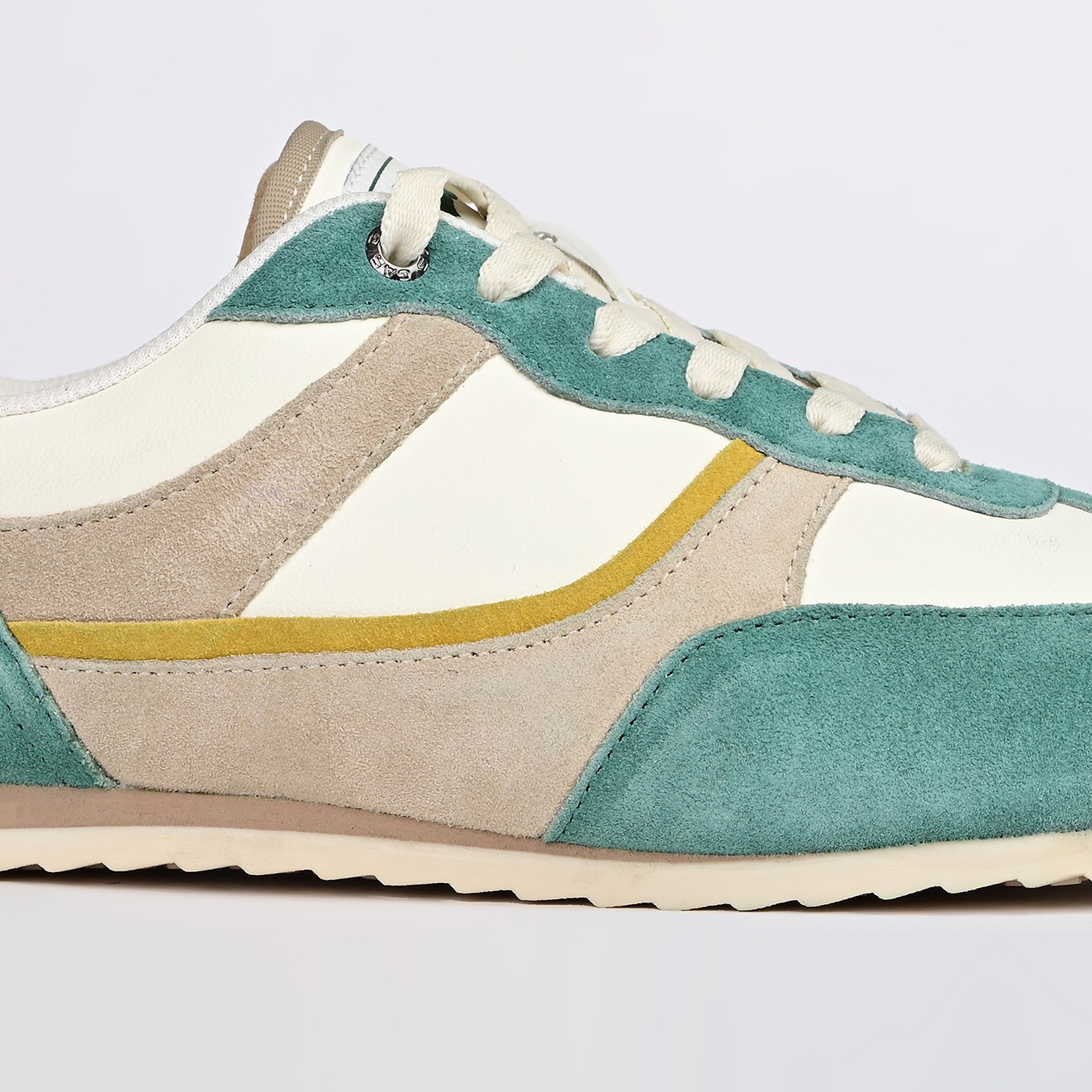 GAS | Men's HyperTrack Green White Sneakers|3