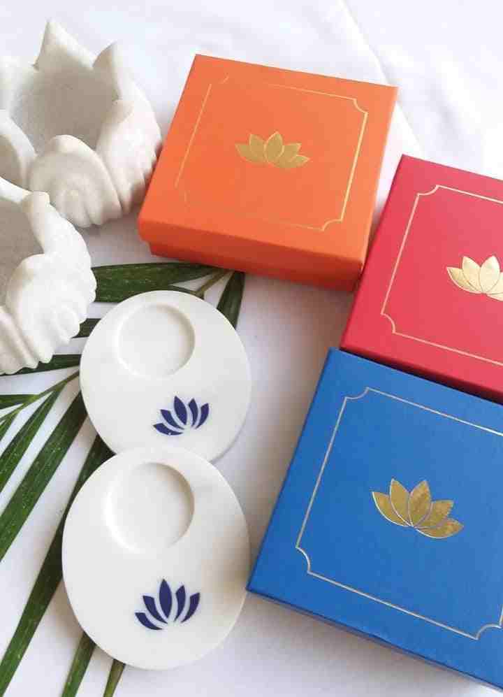 Marble Inlay Coasters