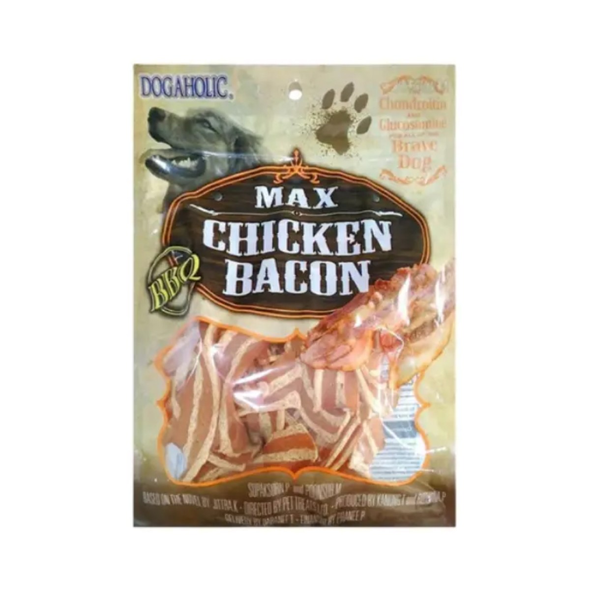 Dogaholic Chicken Bacon (Barbecue Flavour) Dog Treat