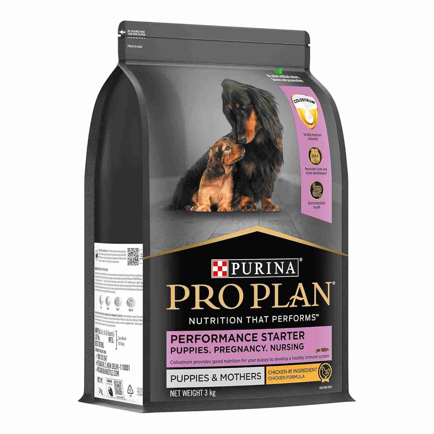 PURINA Pro Plan Chicken Mother & Puppy Starter Dog Dry Food 3kg