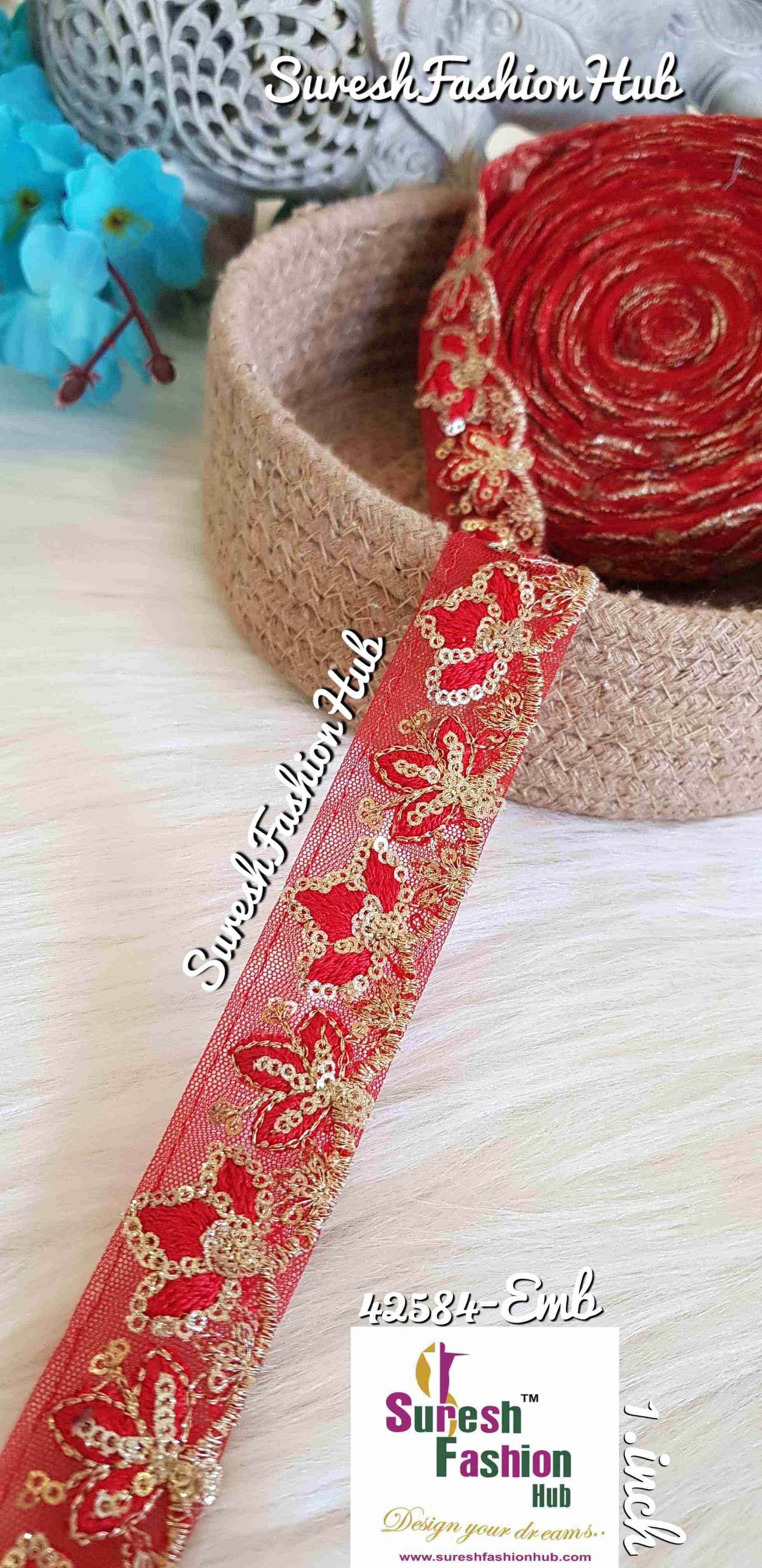 Indian Laces Embellishments Embroidery Saree Border Wholesale Silk Crafting Sewing Decorative Designer Ribbons #Blackborder  #Fancylaces #Decorativetrims #Embroideredborder #Sewingtrims #テープ #minne #lndianlaces #Sareeborder #アニー都城 #pasamanerías #pasamaneriasbordadas #Embellishments #可愛いマスク #Embroiderytrimmings #アクセサリー