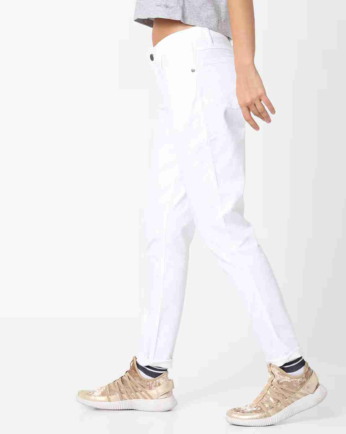 DNMX | Women Mid-Rise Relaxed Fit Jeans|1