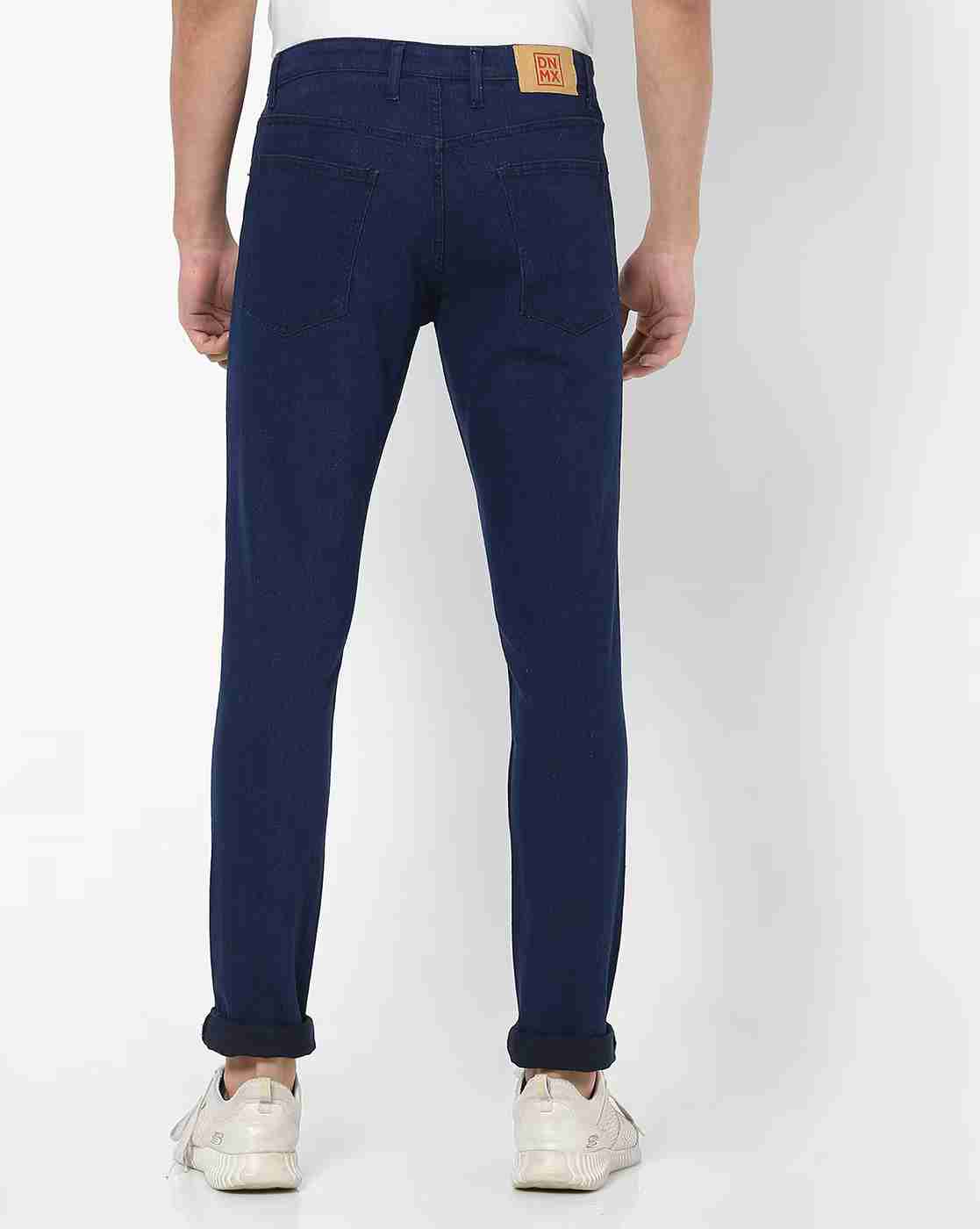 DNMX | Men Mid-Rise Skinny Fit Jeans|2