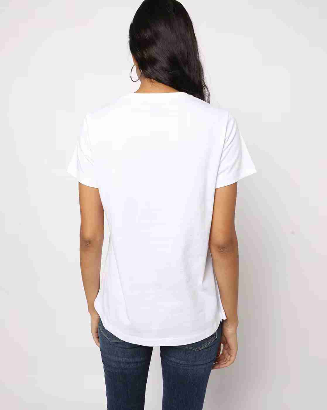 DNMX | Pink Floyd Print Slim Fit Crew-Neck T-shirt|1