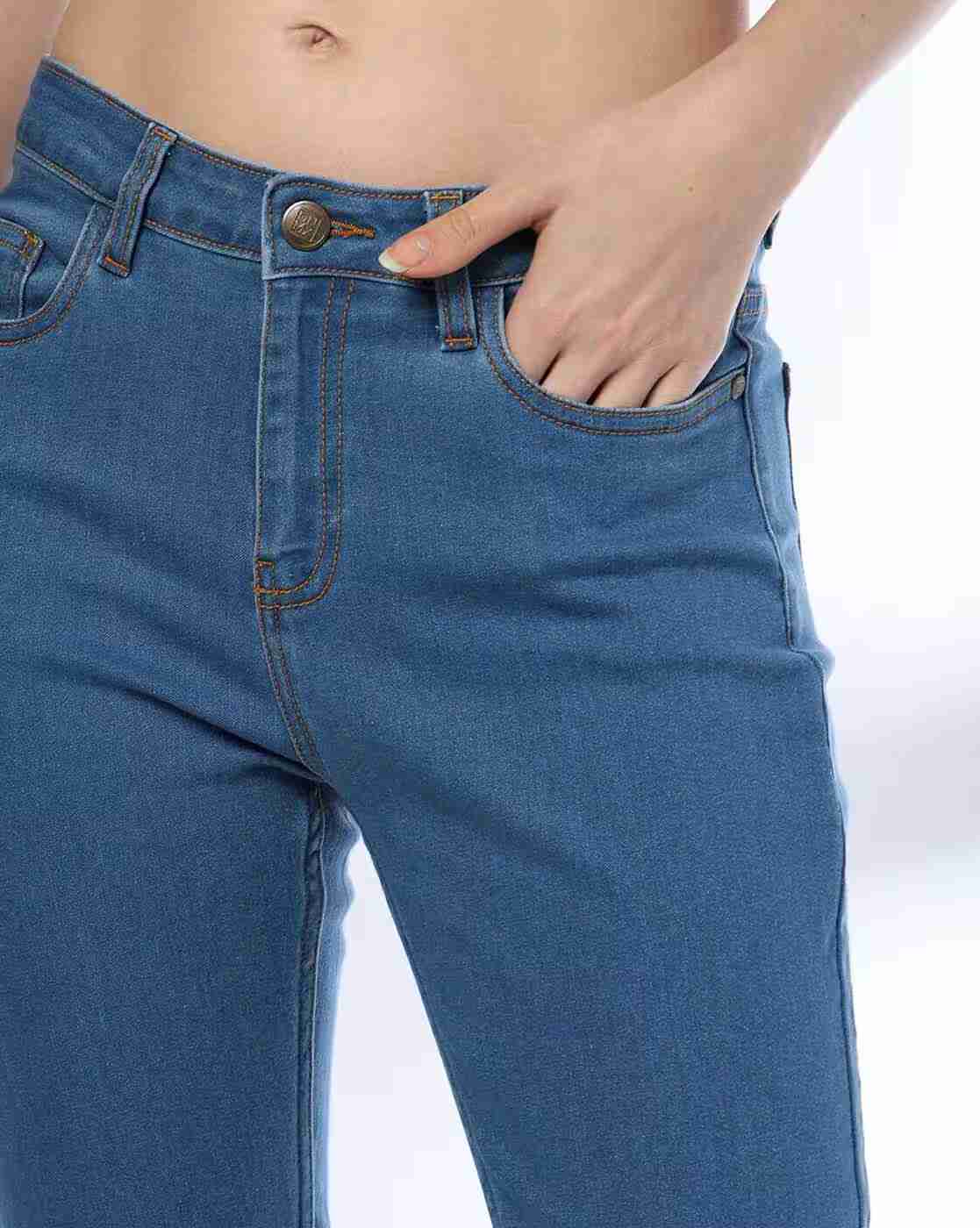 DNMX | Women Mid-Rise Skinny Fit Jeans|3