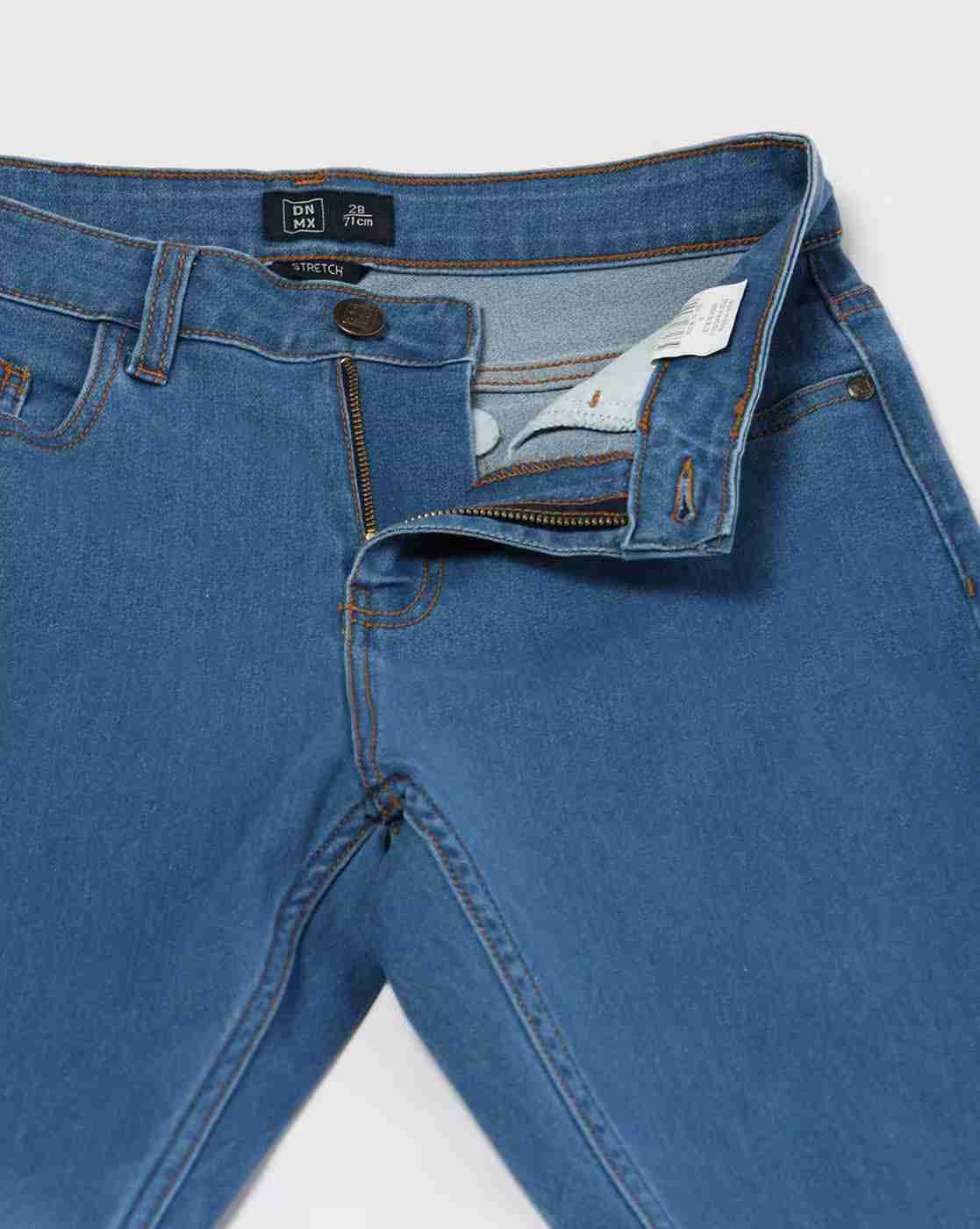 DNMX | Women Mid-Rise Skinny Fit Jeans|4