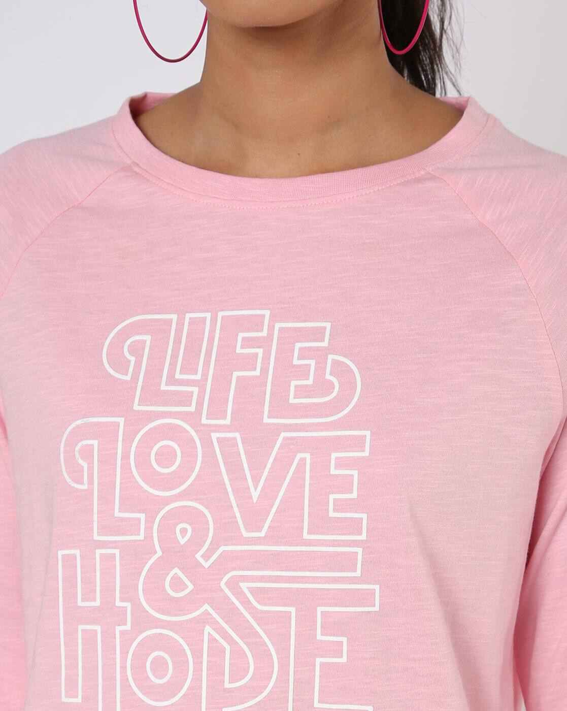 DNMX | Typographic Print Crew-Neck T-shirt|3