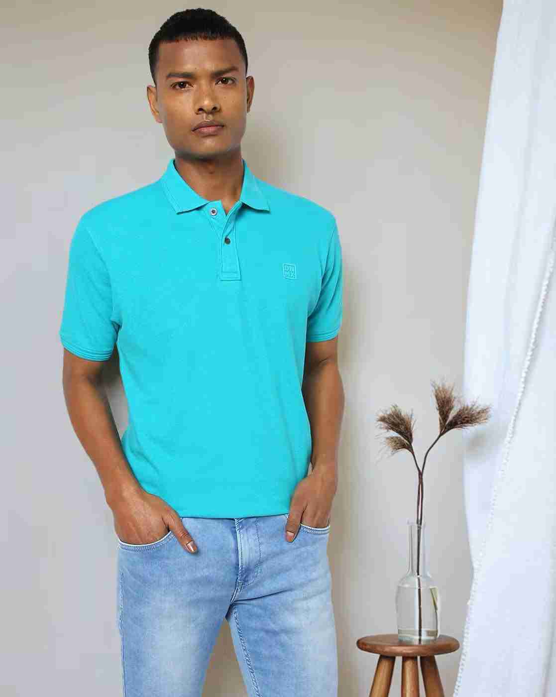 DNMX | Slim Fit Polo T-shirt with Embroidered Logo|0