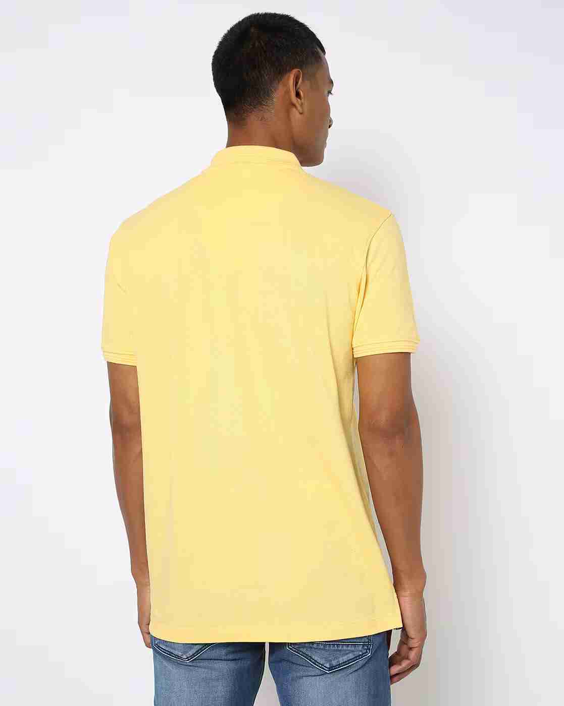 Slim Fit Polo T-shirt with Embroidered Logo