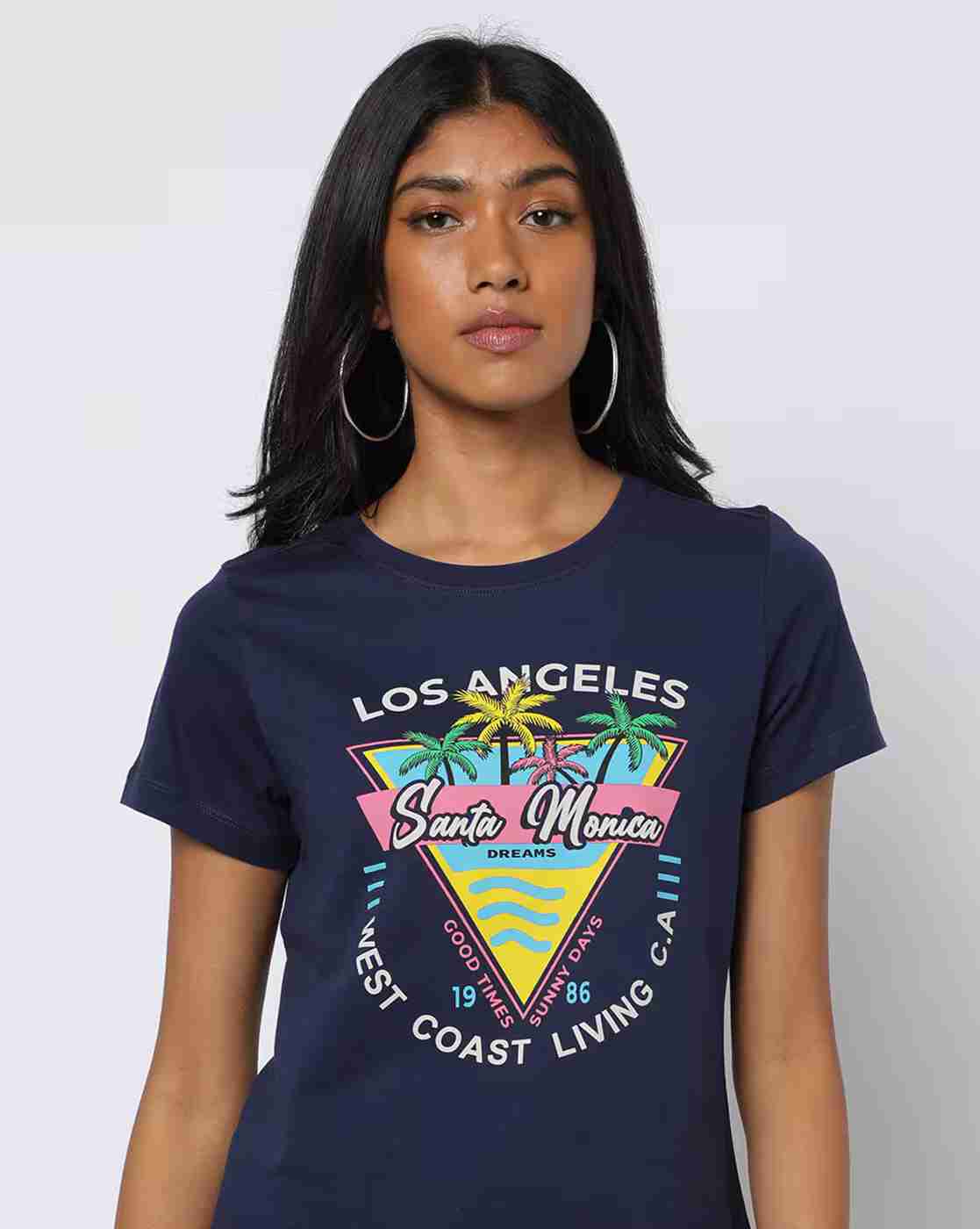 DNMX | Graphic Print Crew-Neck T-shirt|0