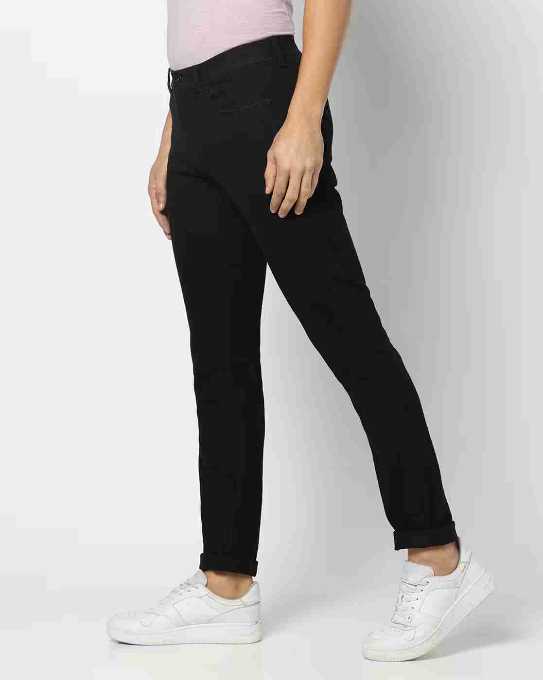 DNMX | Men Mid-Rise Skinny Fit Jeans|1
