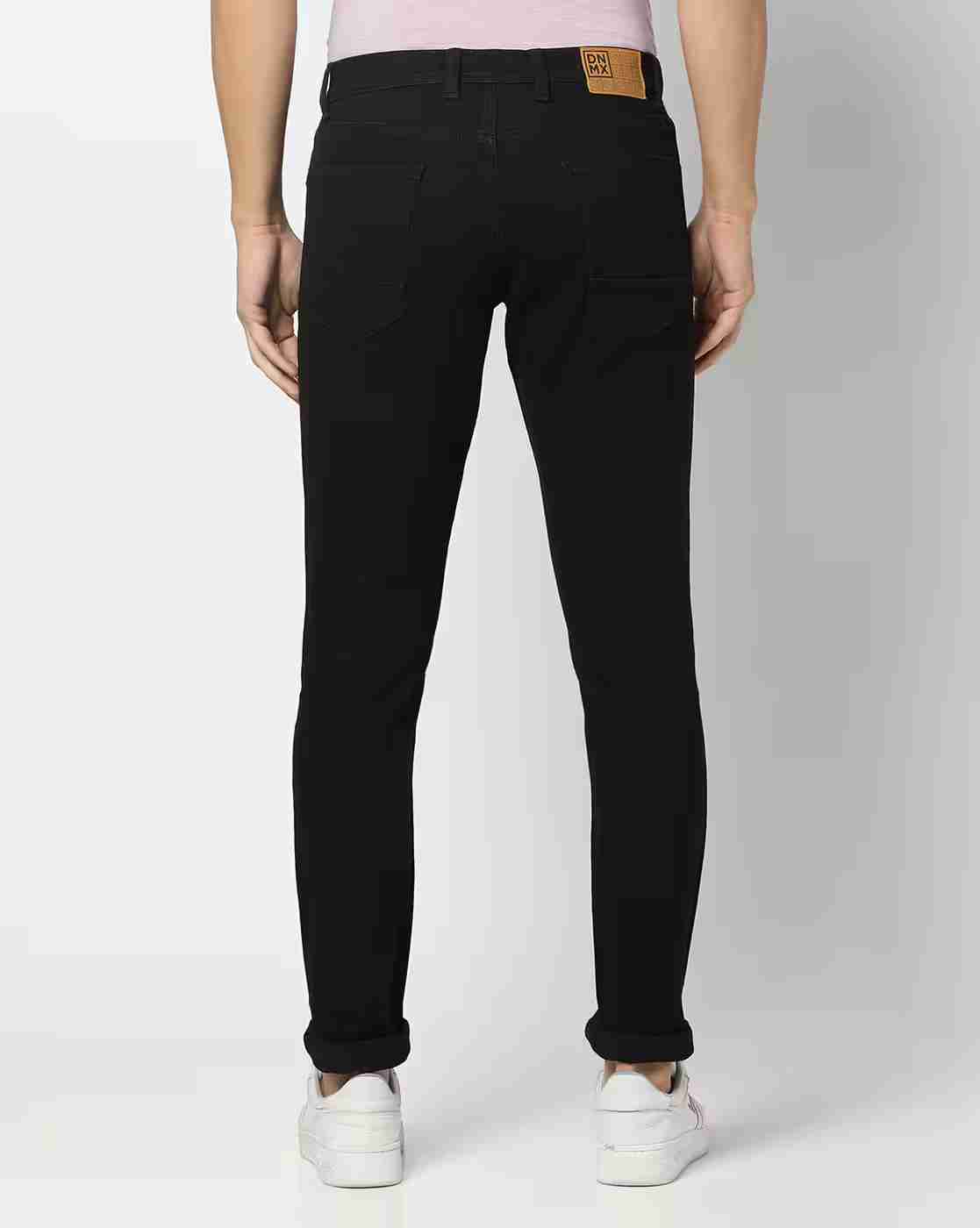 DNMX | Men Mid-Rise Skinny Fit Jeans|2